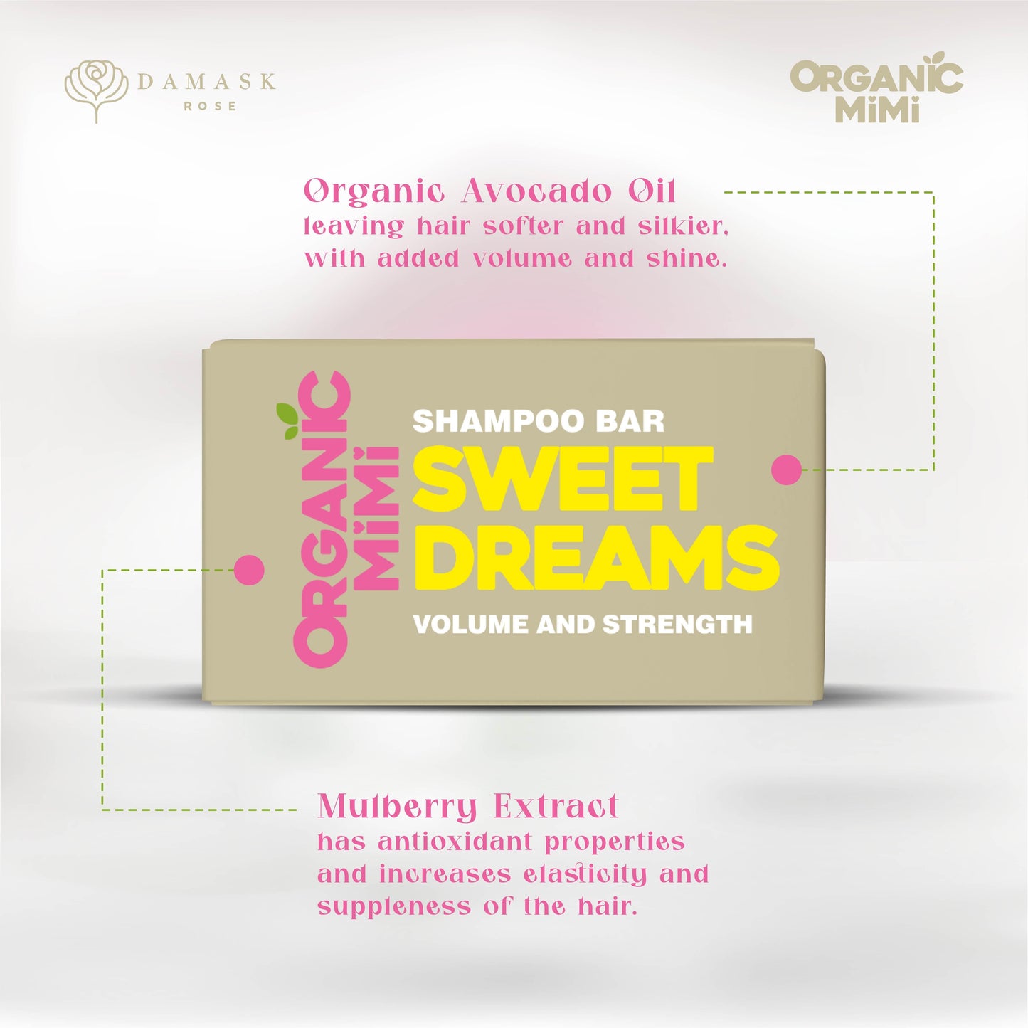 VOLUME AND STRENGTH/FORTIFYING AND GROWTH SHAMPOO BAR + Free Gift