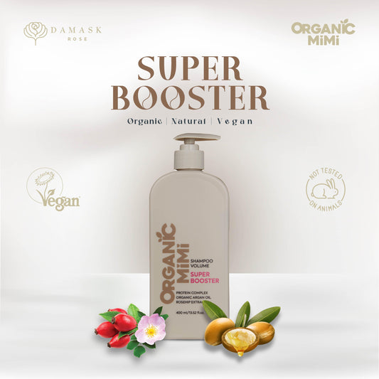 ORGANIC MIMI, SHAMPOO VOLUME SUPER BOOSTER, 400 ml