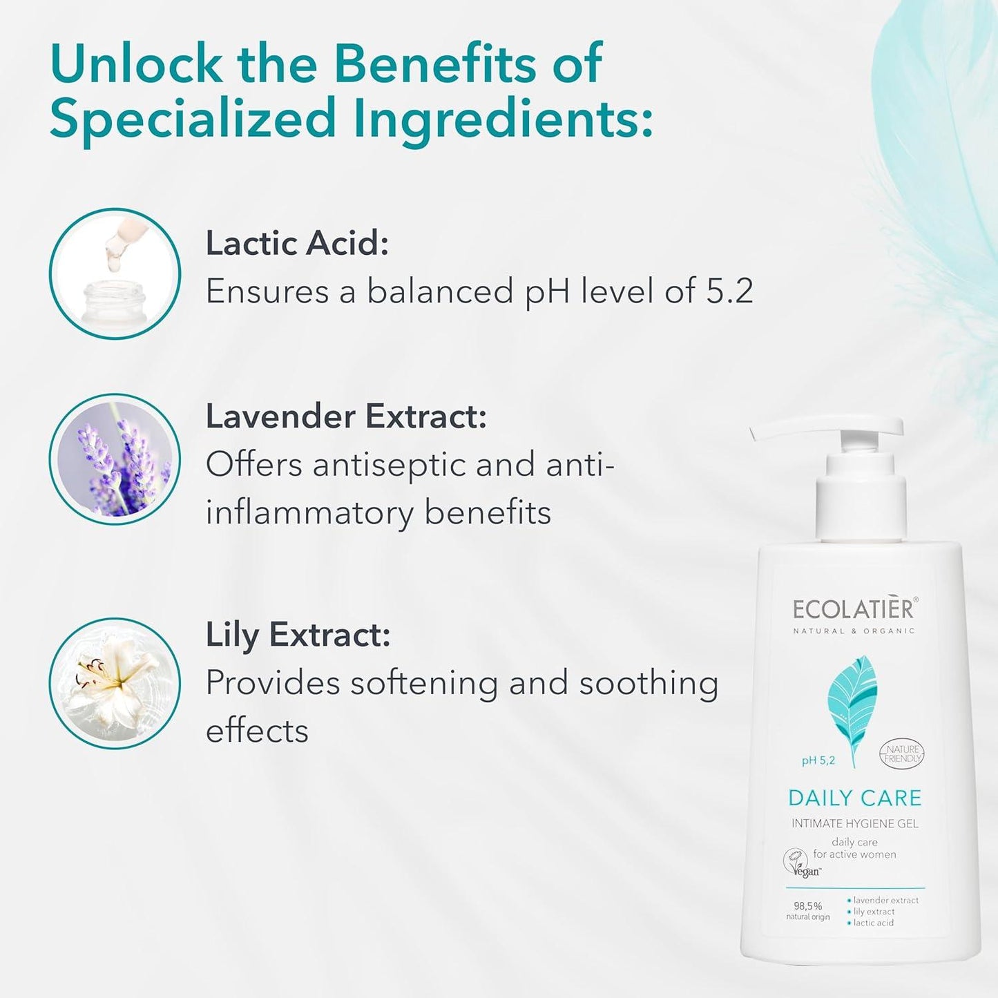 x-ECL Intimate Hygiene Gel Daily Care 250 ml