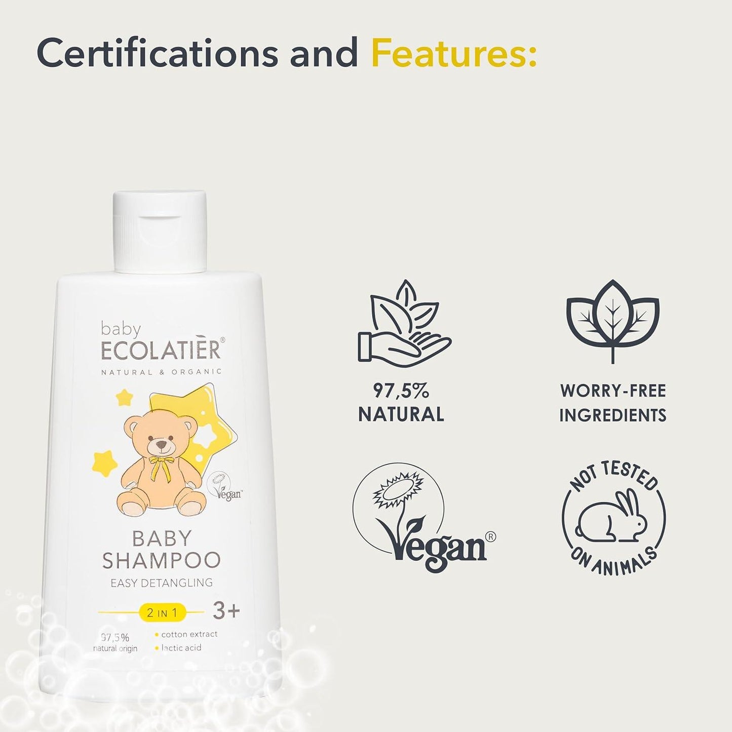 x-Baby Shampoo 2-in-1 Easy Detangling 3+ 250ml