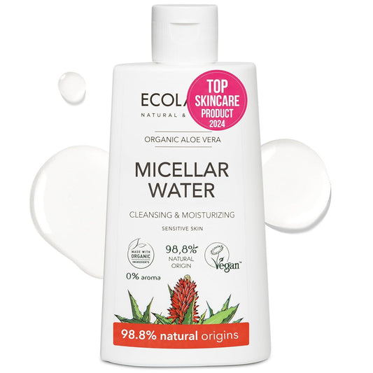 x-Micellar Water Cleansing & Mouisturizing Organic Aloe Vera