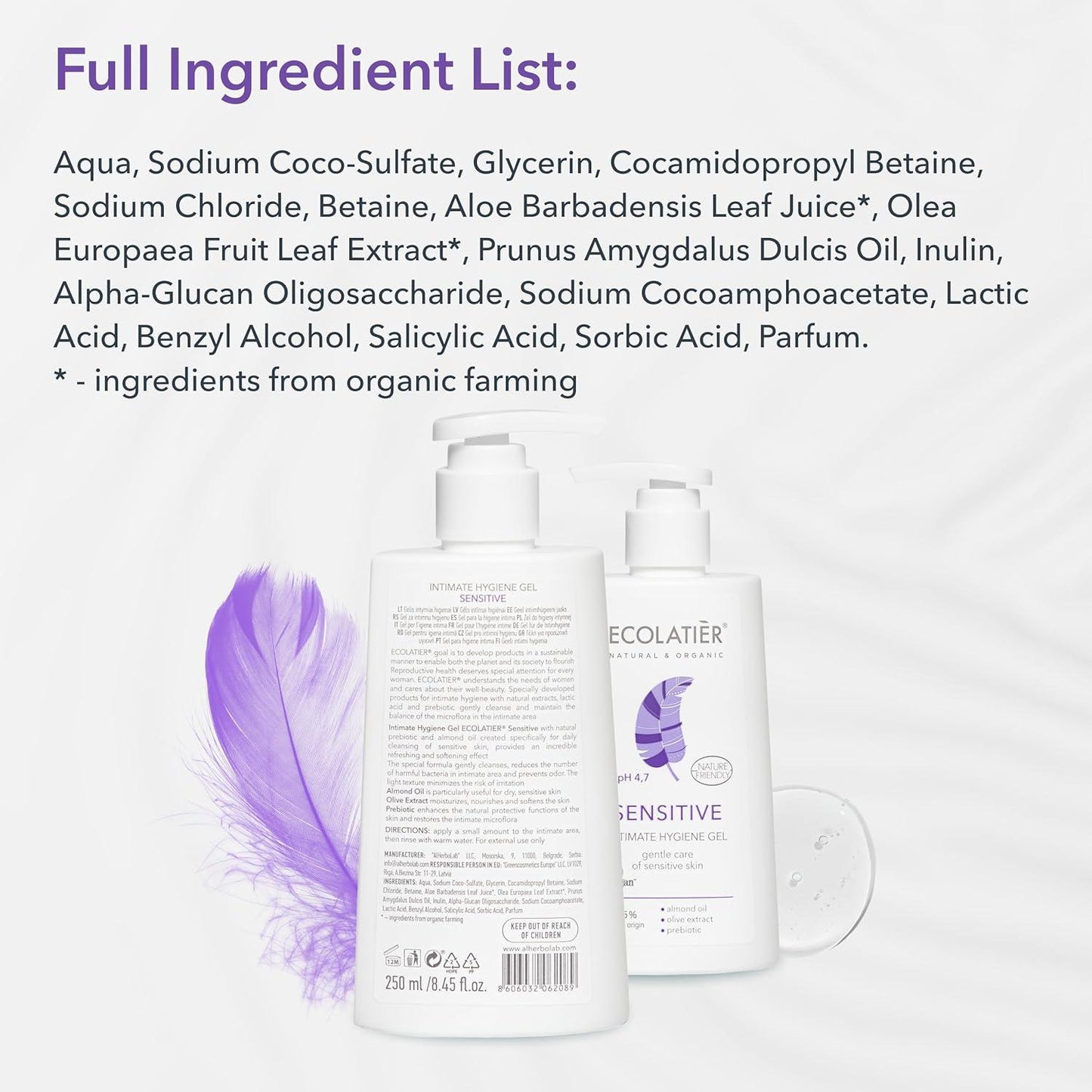 x-Intimate Hygiene Gel Sensitive 250 ml