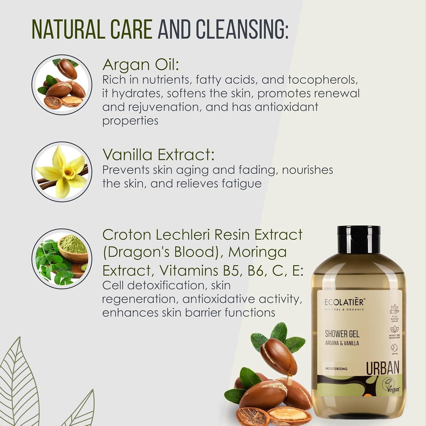 x-Shower Gel Argana & Vanilla