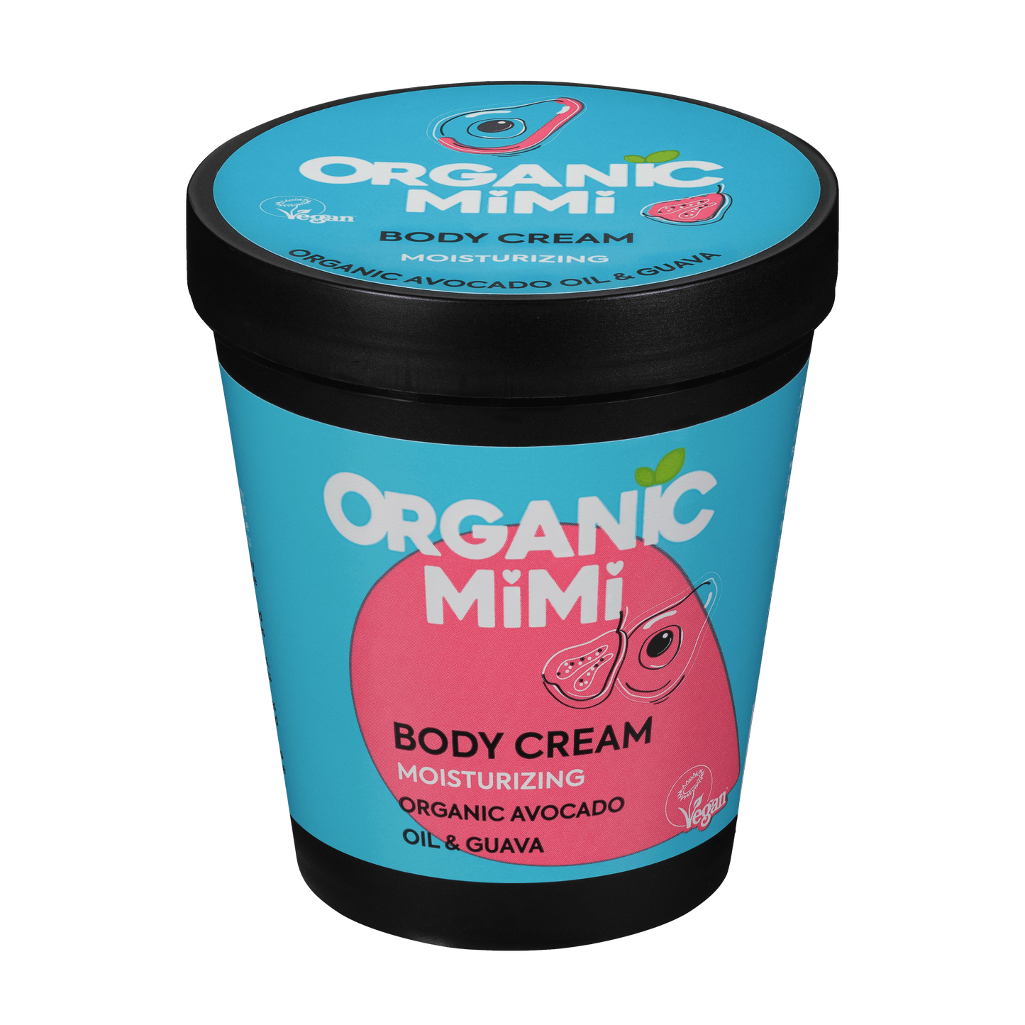 Organic Mimi, Body Cream Moisturizing Avocado & Guava, 200 ml