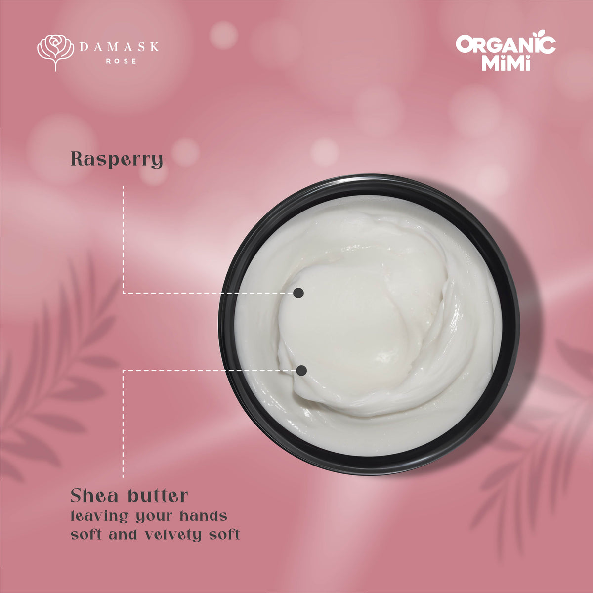 Organic Mimi, Hand Cream Moisturizing Shea & Raspberry, 50 ml