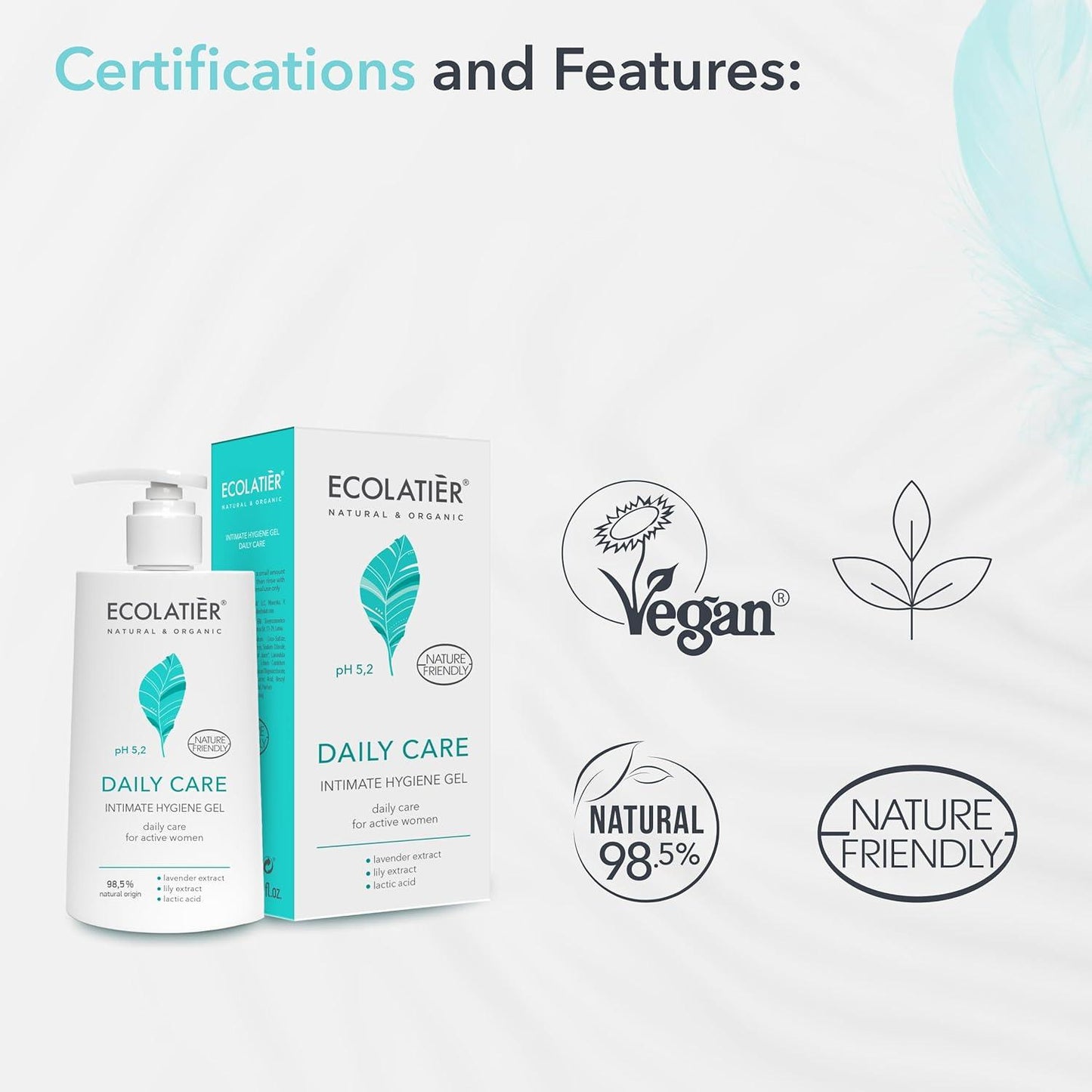 x-ECL Intimate Hygiene Gel Daily Care 250 ml