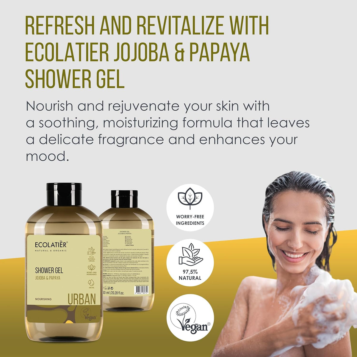 Shower Gel Jojoba & Papaya