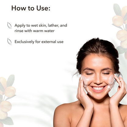 x-Facial Foam Cleanser Revitalizing & Nourishing  Organic Argana