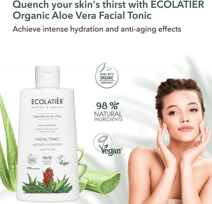 x-Facial Tonic Intense Hydration Organic Aloe Vera