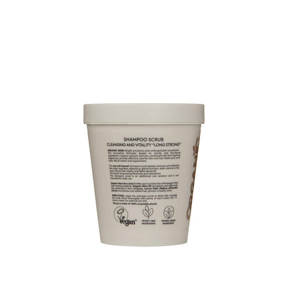 ORGANIC MIMI, SHAMPOO SCRUB CLEANSING AND VITALITY LONG STRONG, 310 g