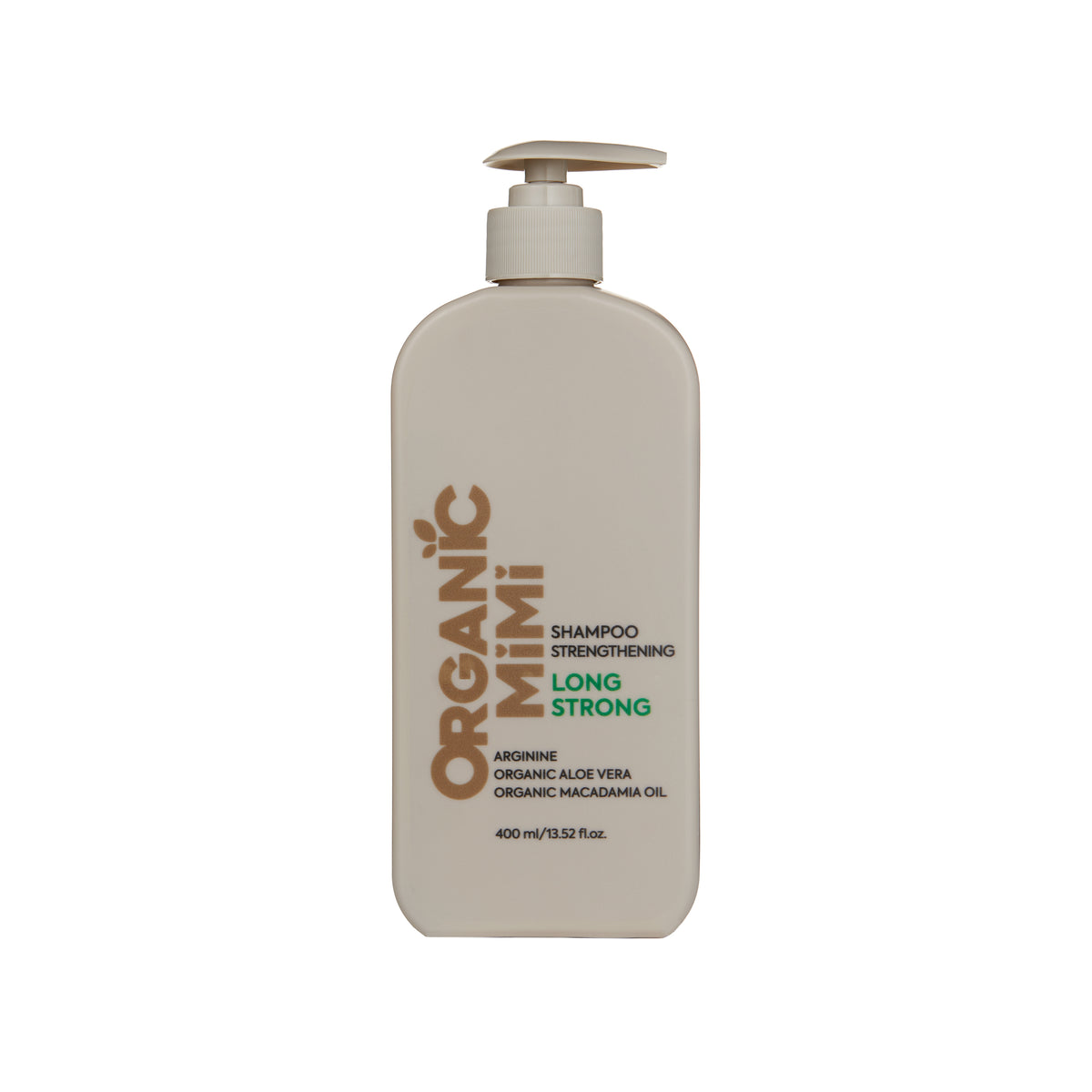 ORGANIC MIMI, SHAMPOO STRENGTHENING LONG STRONG, 400 ml