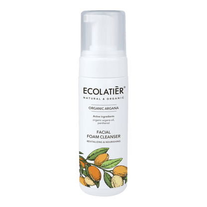 x-Facial Foam Cleanser Revitalizing & Nourishing  Organic Argana