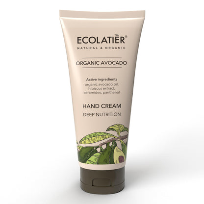 x-Hand Cream Deep Nutrition Organic Avocado