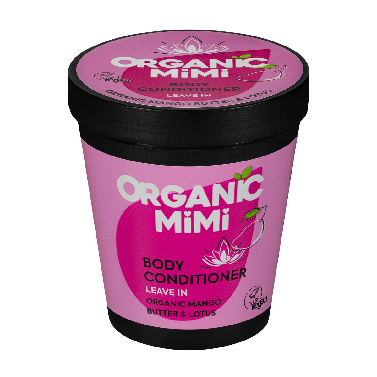 Organic Mimi, Body Conditioner Leave In Mango & Lotus, 200 ml