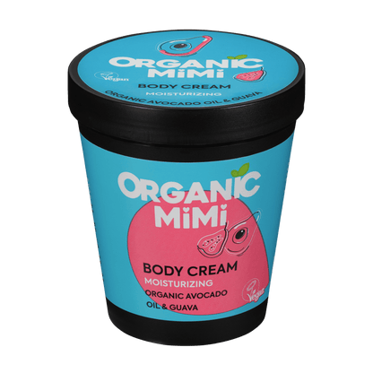 Organic Mimi, Body Cream Moisturizing Avocado & Guava, 200 ml