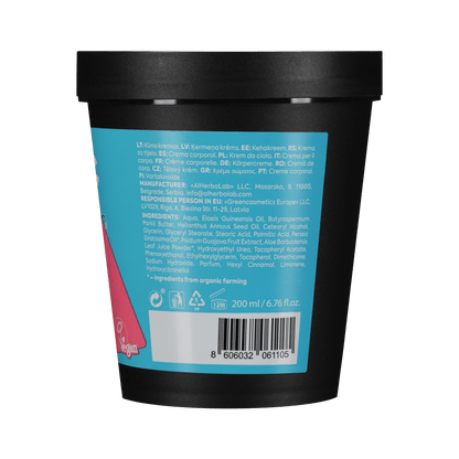 Organic Mimi, Body Cream Moisturizing Avocado & Guava, 200 ml