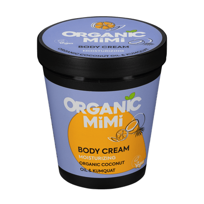 Organic Mimi, Body Cream Moisturizing Coconut & Kumquat, 200 ml