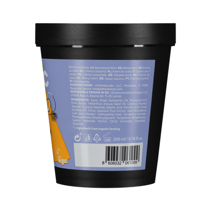 Organic Mimi, Body Cream Moisturizing Coconut & Kumquat, 200 ml