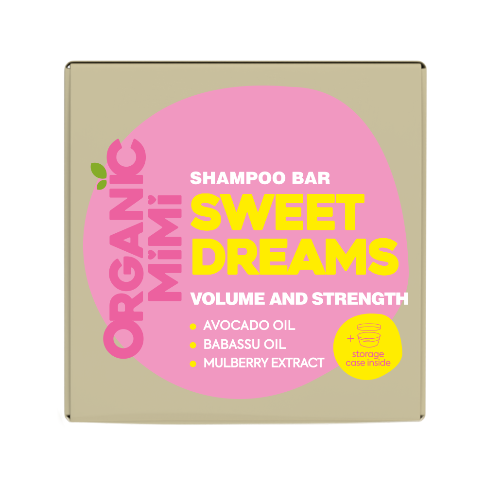 ORGANIC MIMI, SWEET DREAMS VOLUME AND STRENGTH SHAMPOO BAR, 50 g